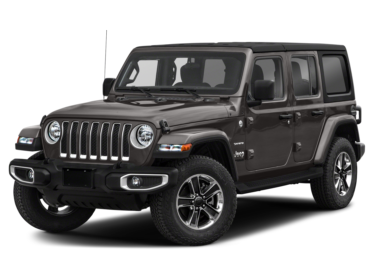 2020 Jeep Wrangler Unlimited Sahara 4x4 in Other — front three-quarter view