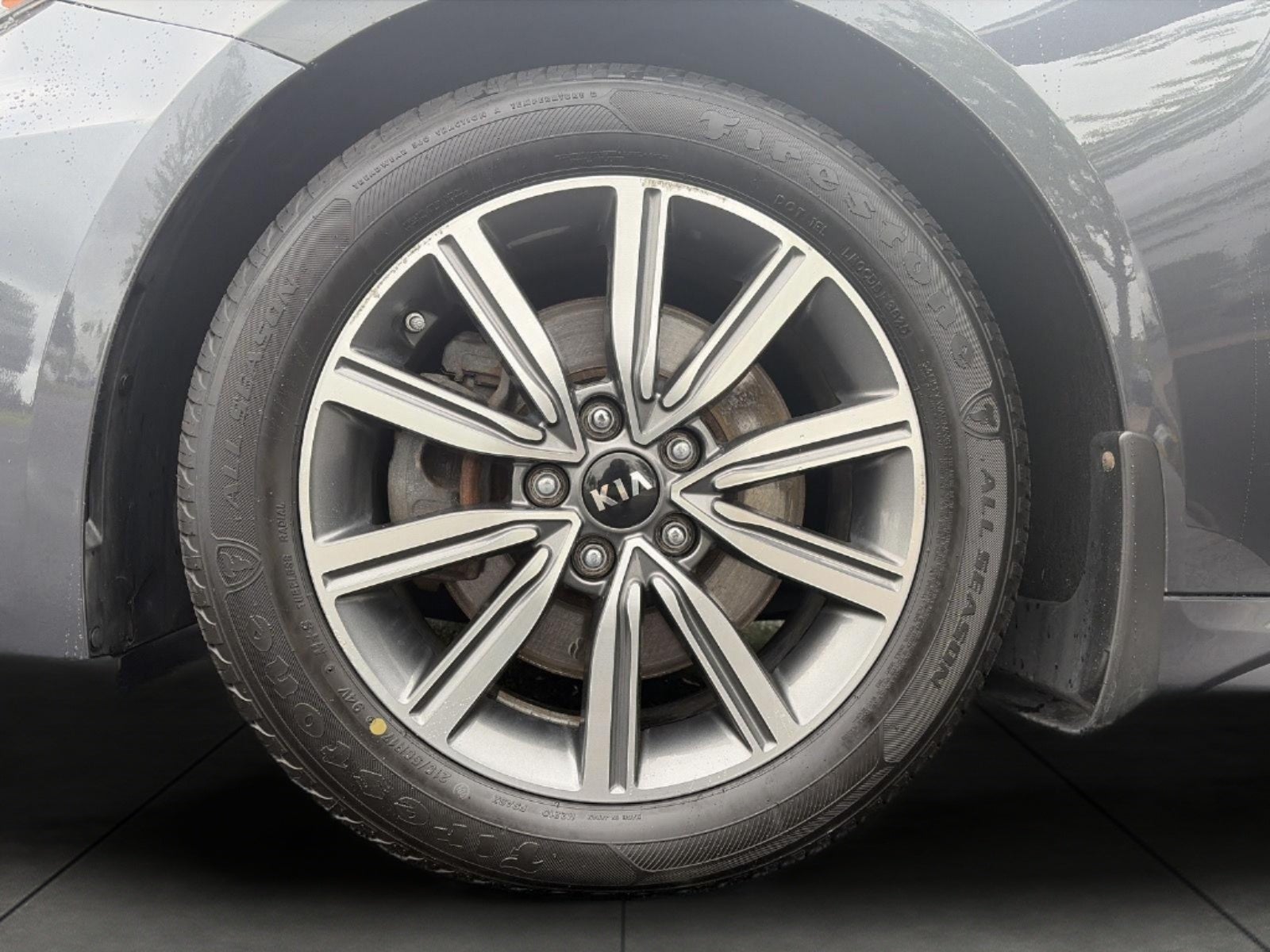 2019 Kia Optima — rear three-quarter view